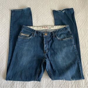 Vans V56 Button Fly Distressed Jeans 32 x 34